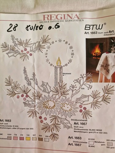 Weihnachts mitteldecke 80 - x,