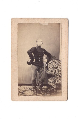 Cdv foto soldat - cdv, k.