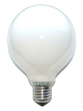 GE Glühbirne G95 Globe Globus 40W E27 Opal 290lm Glühlampe warmweiß dimmbar
