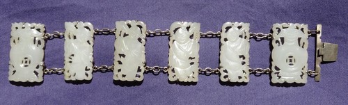 Armband mit weißen jade - mit,