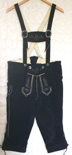 Damen-Lederhose Tracht schwarz Gr. 40