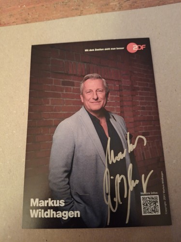 Autogrammkarte markus - autogrammkarte,
