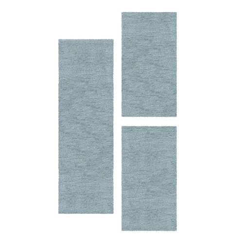 Weiche hochflor bettumrandung - hochflor,