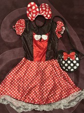 Mini Maus Kostüm Set Damen, Faschingskostüm