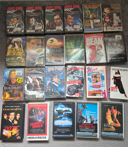 Vhs sealed sammlung neu - sealed,