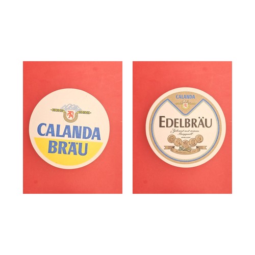 Calanda bräu blaue schrift - calanda,