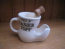 Opa´s Rasiertopf - Rasierschale mit Pinsel - Geschenkidee / Dekoration