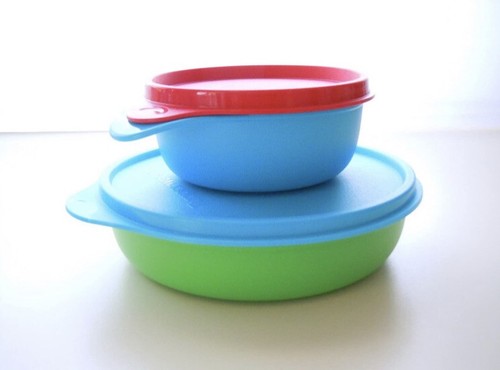 Tupperware kinderteller - 2x,