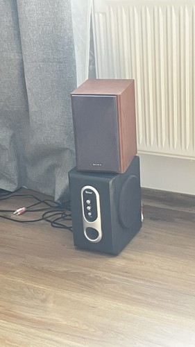 Audio system sub medion mit - system,