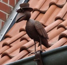 Dachrinnen und Zaun-Figur Dr