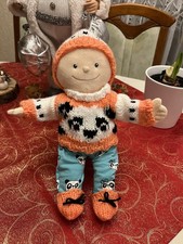 NEU gestrickte  Puppensachen Puppenkleidung für Babypuppe Puppe Krümelchen 30cm