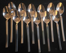 WMF 4600 New York Besteck 90er versilbert Entwurf Kurt Mayer 12Speiselöffel TOP!