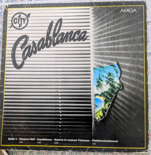 City casablanca amiga vinyl - amiga,
