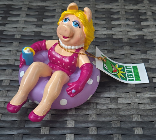 Vintage miss piggy - piggy, badefigur