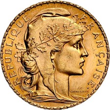 20 Francs Franken 1913