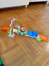 HABA Kullerbü Themenset Blumenzauber (303057) – Holzspielzeug Kugelbahn - TOP Zu