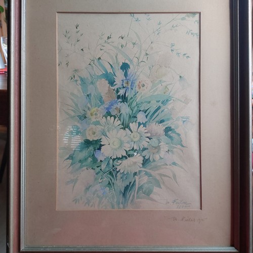 Aquarellbild blumen - aquarellbild,,