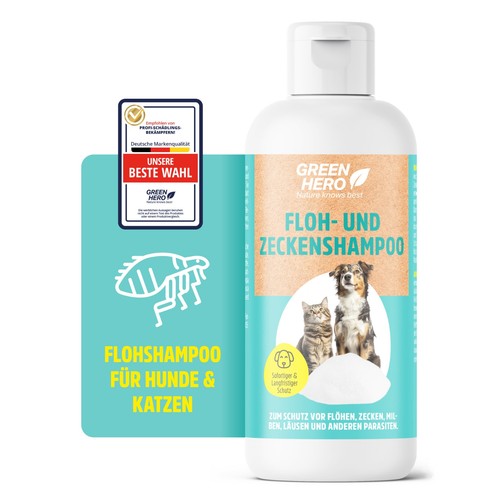 Floh und zeckenshampoo 250ml - und,