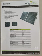 Offgridtec BMS200 Solarkoffer 200W 12V, Tragbar, mit Tragetasche