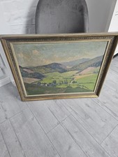 Schönes Ölbild Berge