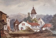 Antik Album Von Zeichnung