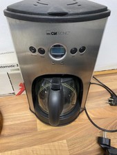 Kaffeemaschine von Clatronic mit Uhr
