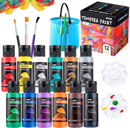 Tempera farben für kinder - kinder,, 12