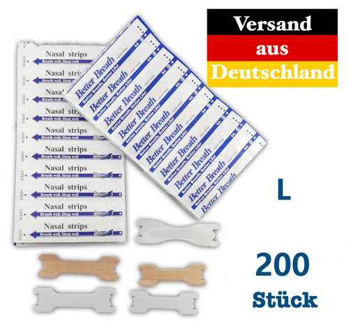 200 nasenpflaster strips - x,