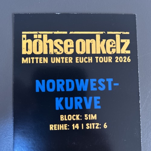Böhse onkelz konzert - böhse,