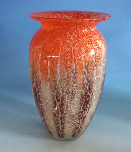 Vintage wmf ikora glas vase - wmf,
