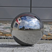 48cm Kugel aus Edelstahl Edel