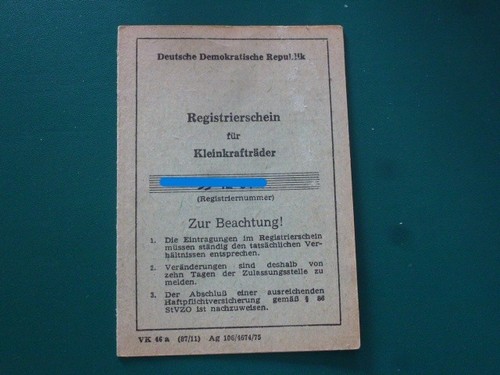 Ddr simson 51 - ddr, kr