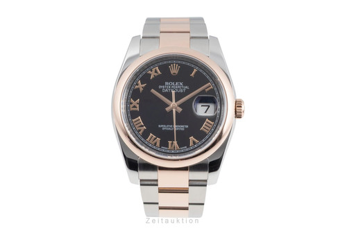 Rolex datejust black roman - 36,