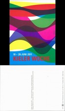 Ansichtskarte Kiel Kieler Woche 18-26 Juni Werbekarte 2011