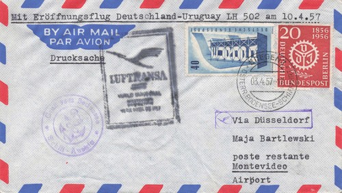 Kombinierte schiffspost - kombinierte,
