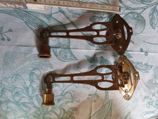 Zwei Klavierleuchter antik, Jugendstil, Dekorativ, Original