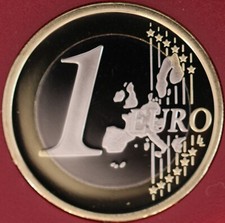 Deutschland 1 Euro Kursmünzen-Auswahl:  2002 - 2007, A D F G J, spiegelglanz, PP