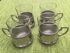 4Stück Teegläser mit Einsatz