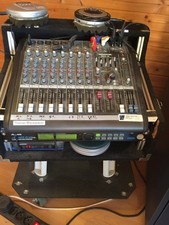 Mackie DFX 12, mit Rack, Midiverb4 , Shure SM 58, YAMAHA Aktiv Box