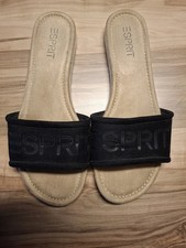 ESPRIT, Pantoletten, Größe: 39, Schwarz, Damen 