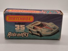 LEERE OVP EMPTY BOX FANDANGO MATCHBOX SUPERFAST No.35 ENGLAND VON 1980
