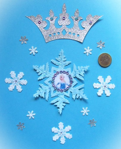 Eiskristalle stanzteile - eiskristalle,