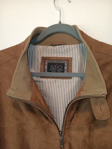 Herren wildleder bomberjacke - wildleder,