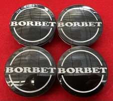 🟢 4x Borbet Felgendeckel /