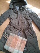  Damen Jacke mit Kapuze und Schal 40 RIANI grün