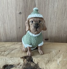 Deko Figur Statue Dog Hund