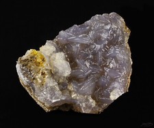 Mineralien Chalcedon blau