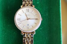 Damenuhr, Armbanduhr, Fossil Jaqueline ES 3632, neue Batterie, wunderschön !