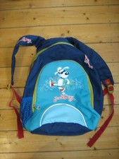 Haba Rucksack Tasche Jack Dog Hund blau Tasche gepolstert Jungen Hunde