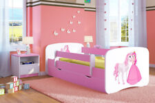 Kinderbett Juniorbett 160x80 Rosa Madchen und Junge mit Lattenrost und Schublade
